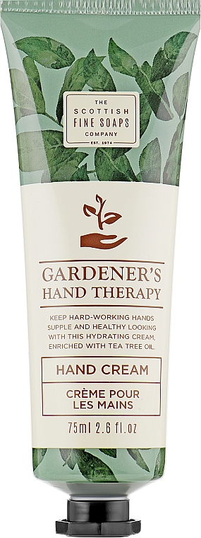 Hand- und Nagelcreme mit Teebaumöl - Scottish Fine Soaps Gardeners Therapy — Bild N3