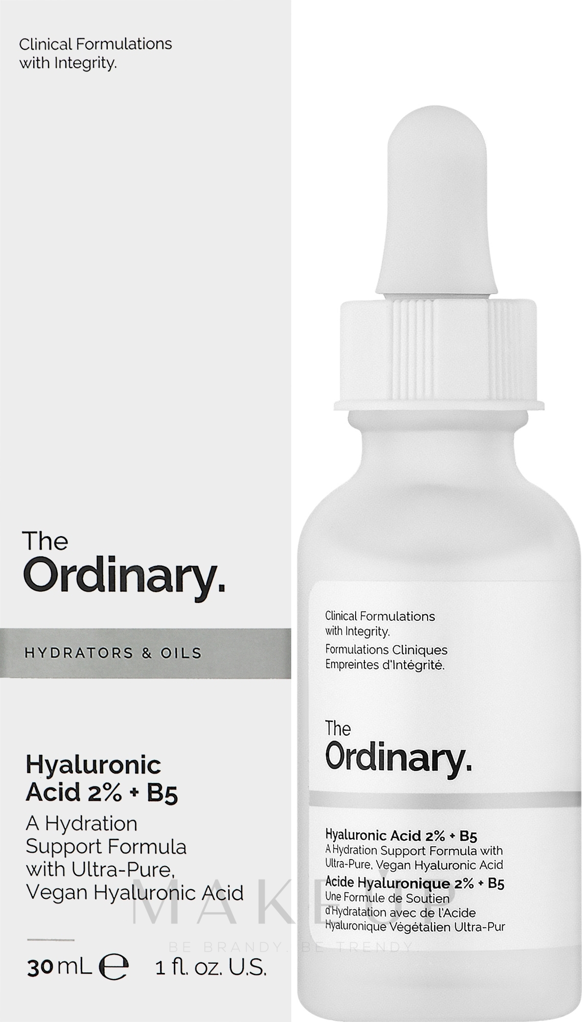 Gesichtsserum mit 2% Hyaluronsäure und Vitamin B5 - The Ordinary Hyaluronic Acid 2% + B5 — Bild 30 ml