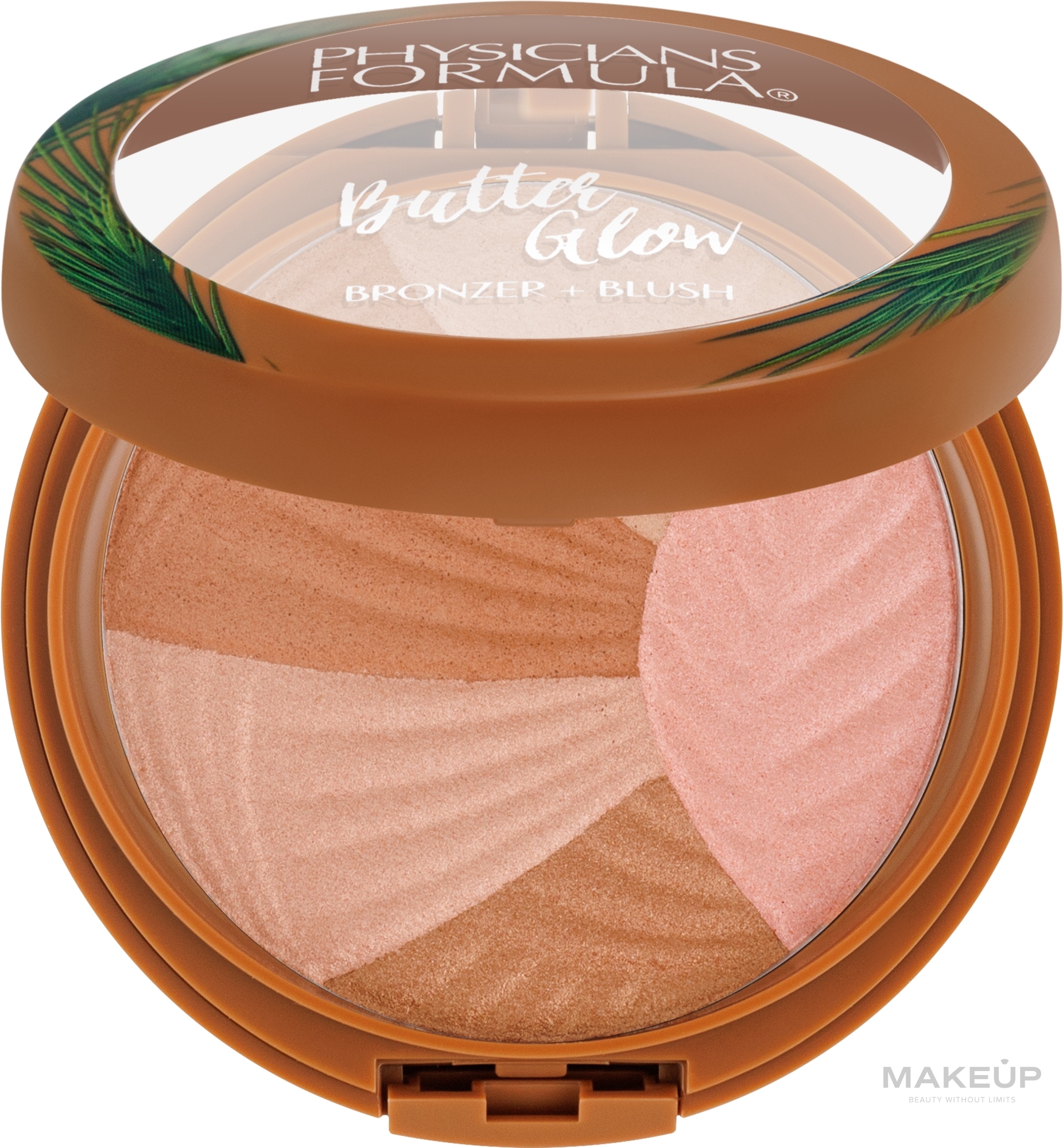 Gesichtskonturierungspalette - Physicians Formula Butter Glow Bronzer + Blush Healthy Glow — Bild 8.2 g