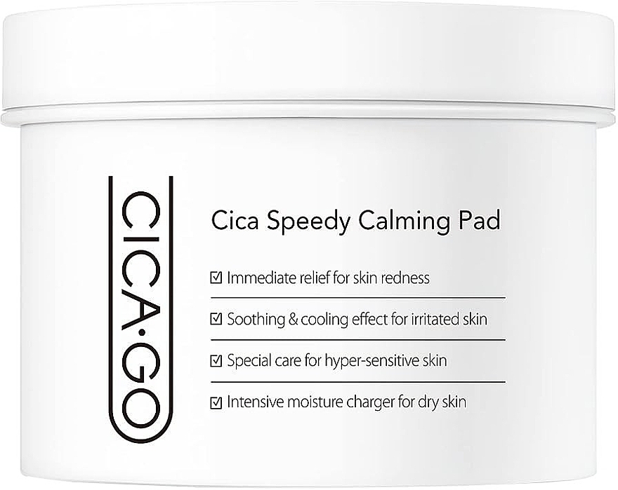 Beruhigende Pads für das Gesicht - Isoi CICAGO Cica Speedy Calming Pad — Bild N1