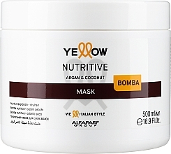 Düfte, Parfümerie und Kosmetik Pflegende Haarmaske - Yellow Nutrive Argan & Coconut Mask