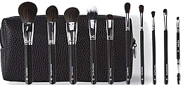 Düfte, Parfümerie und Kosmetik Make-up Pinselset und Kosmetiktasche - Bh Cosmetics Set Of Brushes Toiletry Bag Ultimate Essentials