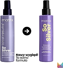 Haarspray - Matrix Total Results So Silver All-In-One Toning Spray for Blonde and Silver Hair — Bild N3