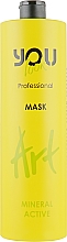 Düfte, Parfümerie und Kosmetik Maske für trockenes, sprödes und geschwächtes Haar mit Mineralien - You Look Professional Art Mineral Active Mask