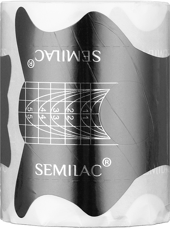 Schablonen für Nagelverlängerung - Semilac Semi Hardi Shaper Slim — Bild N3