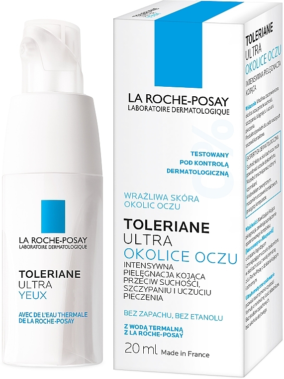 Feuchtigkeitsspendende Augencreme für empfindliche Haut - La Roche-Posay Toleriane Ultra Eye Cream — Bild N6