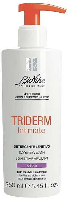 Gel für die Intimhygiene - BioNike Triderm Intimate Refreshing Cleanser Ph 7.0 — Bild N1