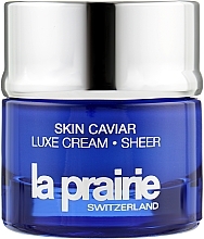 Leichte straffende Liftingcreme für das Gesicht mit Kaviarextrakt - La Prairie Skin Caviar Luxe Cream Sheer — Bild N2