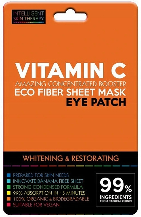 Aufhellende Augenpatches mit Vitamin C - Beauty Face IST Whitening & Restorating Eye Patch Active Vitamin C — Bild N1