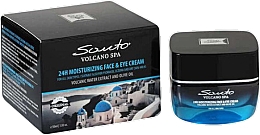 Düfte, Parfümerie und Kosmetik 24-Stunden-Feuchtigkeitscreme für Gesicht und Augen - Santo Volcano Spa 24H Moisturizing Face & Eye Cream