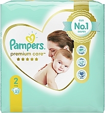 Windeln Pampers Premium Care Newborn (4-8 kg) 23 St. - Pampers — Bild N2