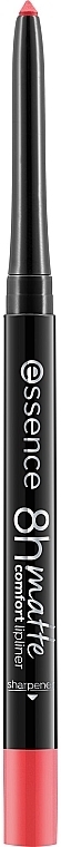 Lippenkonturenstift - Essence 8H Matte Comfort Lip Liner — Bild N1
