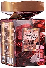 Düfte, Parfümerie und Kosmetik Set - Primo Bagno Ruby Passion Gift Set (sh/gel/150 ml + b/lot/150 ml + sponge/1 pcs)