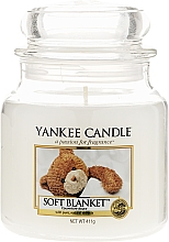 Düfte, Parfümerie und Kosmetik Duftkerze im Glas Soft Blanket - Yankee Candle Soft Blanket Jar