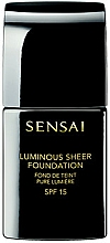 Düfte, Parfümerie und Kosmetik Flüssige aufhellende Foundation LSF 15 - Sensai Luminous Sheer Foundation