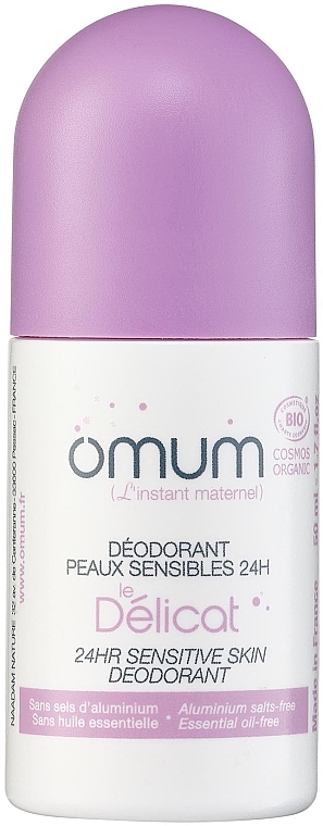 Natürliches Deodorant für empfindliche Haut  - Omum 24HR Sensitive Skin Deodorant  — Bild N1