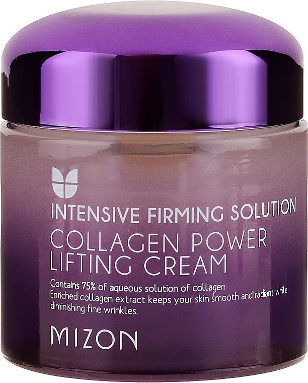 Glättende Liftingcreme für das Gesicht mit Kollagen und Adenosin - Mizon Collagen Power Lifting Cream — Bild N2