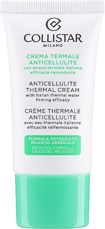 GESCHENK! Straffende Körpercreme gegen Dehnungsstreifen und Cellulite - Collistar Anticellulite Thermal Body Cream  — Bild N1