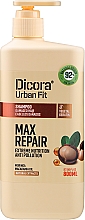 Shampoo für geschädigtes Haar - Dicora Urban Fit Shampoo Max Repair — Bild N3