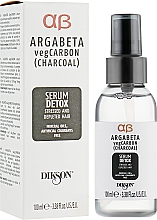 Düfte, Parfümerie und Kosmetik Entgiftendes Haarserum mit Aktivkohle - Dikson Argabeta Carbon Serum Detox
