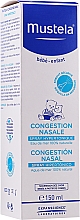 Düfte, Parfümerie und Kosmetik Hypertonisches Nasenspray mit Meerwasser für Babys und Kinder - Mustela Nasal Congestion Hipertonic Spray