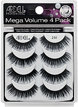 Set Künstliche Wimpern 8 St. - Ardell Mega Volume 4 Pack 251 Lashes — Bild N1