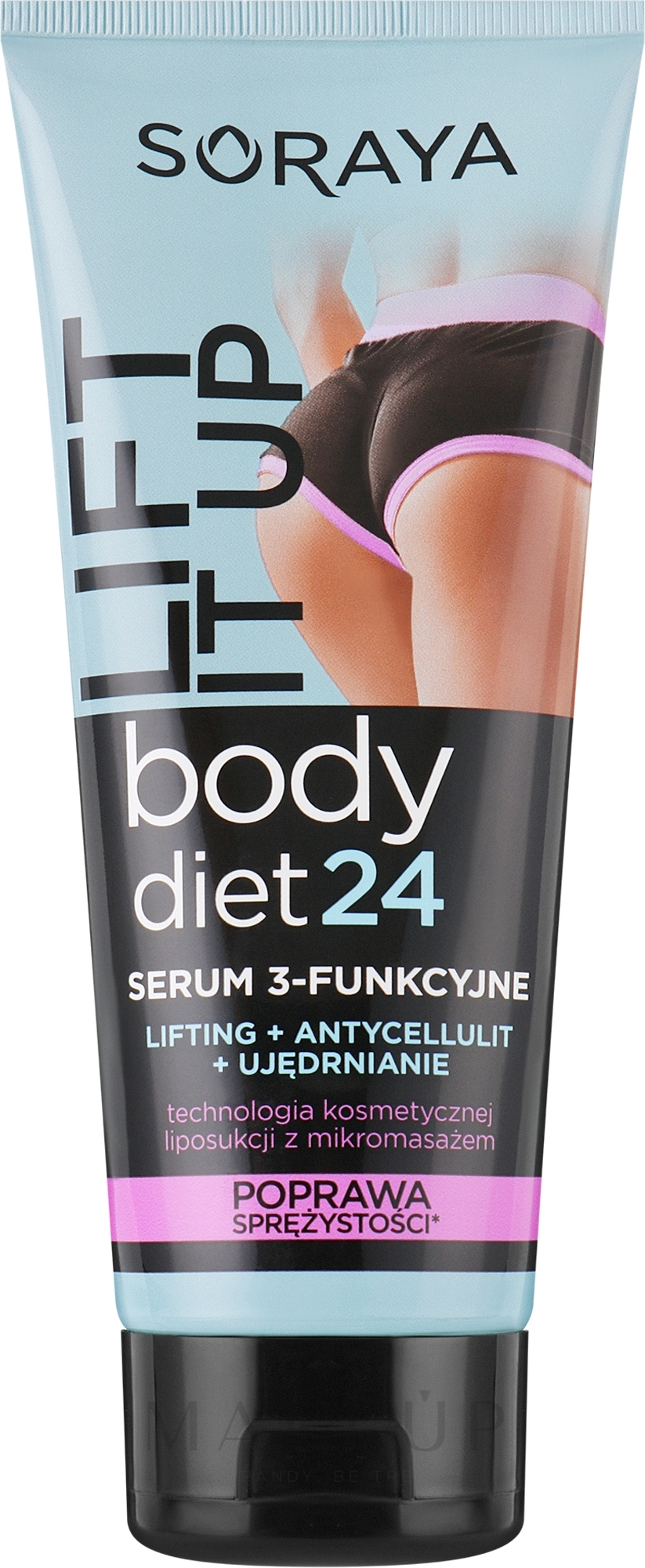 Straffendes Anti-Cellulite Serum - Soraya Body Diet 24 Body Serum — Bild 200 ml
