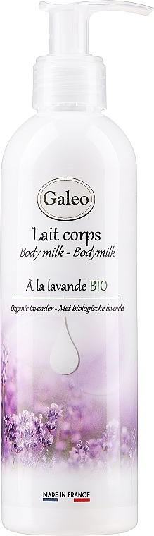 Körpermilch mit Lavendel - Galeo Organic Lavender Body Milk — Bild N1