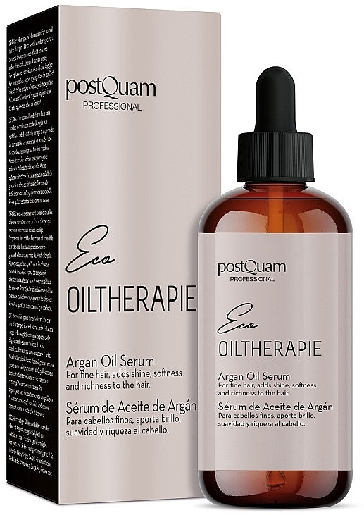 Haarserum mit Arganöl - PostQuam EcoOiltherapie Argan Oil Serum — Bild N1