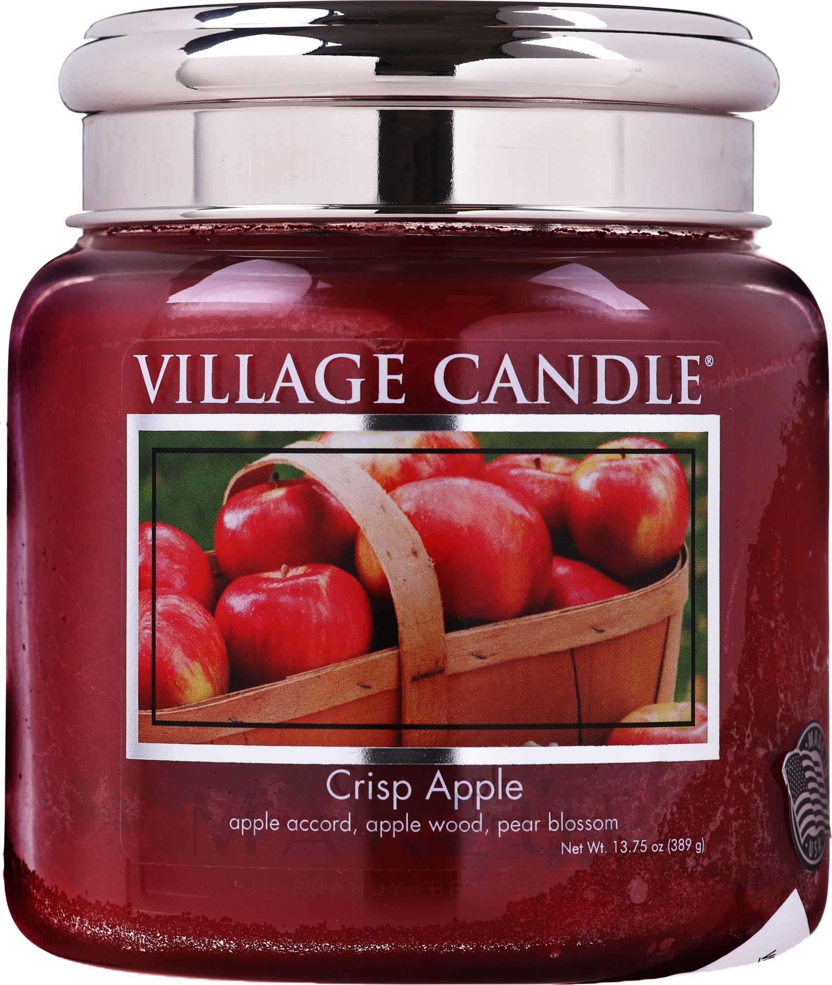 Duftkerze im Glas Crisp Apple - Village Candle Crisp Apple — Bild 389 g
