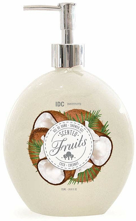 Duschgel - IDC Institute Scented Fruits Shower Gel Coconut — Bild N1