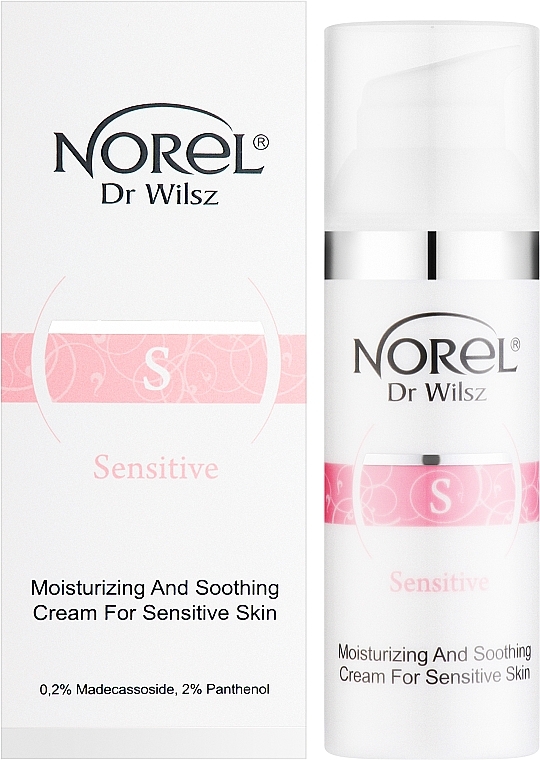Halbfettige schützende Gesichtscreme für empfindliche Haut - Norel Sensitive Vanishing Protective Cream — Bild N2