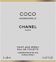 Düfte, Parfümerie und Kosmetik Chanel Coco Mademoiselle - Eau de Toilette (2x20ml Refill + 1x20ml Parfümzerstäuber)
