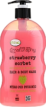 Duschgel für Haar und Körper Erdbeere & Aloe Vera - Naturaphy — Bild N2