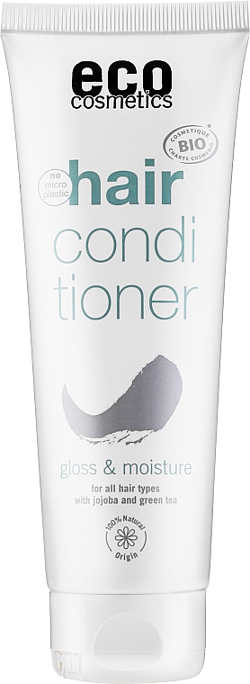 Feuchtigkeitsspendende und glättende Haarspülung mit Jojobaöl und grünem Tee - Eco Cosmetics Conditioner — Bild N1