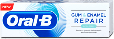 Erfrischende und regenerierende Zahnpasta für Zahnfleisch und -schmelz - Oral-B Gum & Enamel Repair Extra Fresh — Bild N1