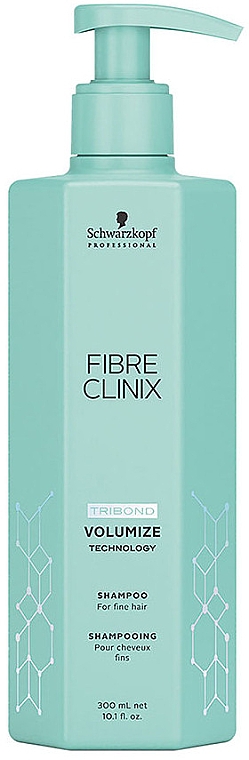 Volumengebendes Shampoo für feines, kraftloses Haar - Schwarzkopf Professional Fibre Clinix Volumize Shampoo — Bild N1
