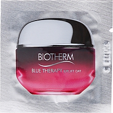 Anti-Aging Lifting-Gesichtscreme mit Rotalgen - Biotherm Blue Therapy Red Algae Lift Cream (Probe) — Bild N1