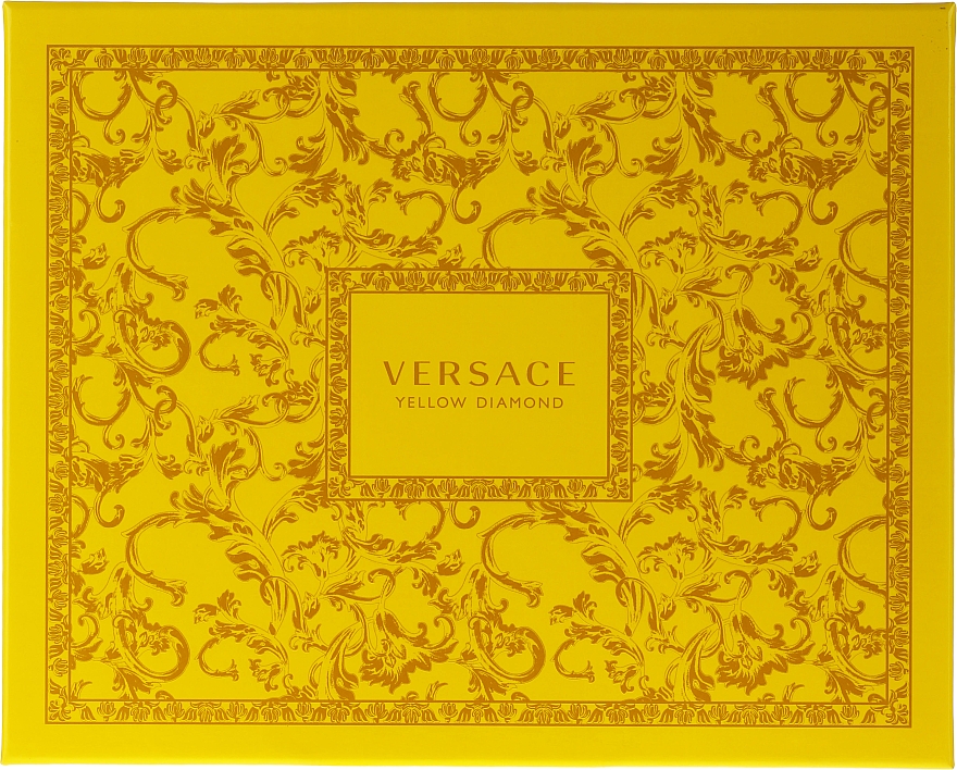 Versace Yellow Diamond - Duftset (Eau de Toilette 50ml + Körperlotion 50ml + Duschgel 50ml) — Bild N1
