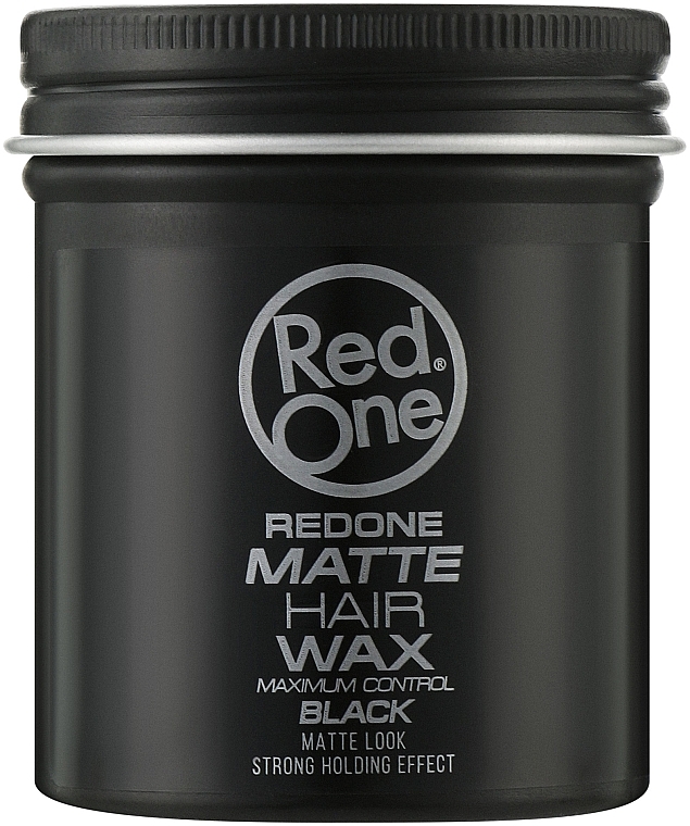 Mattes Haarwachs - RedOne Matte Hair Wax Black — Bild N1