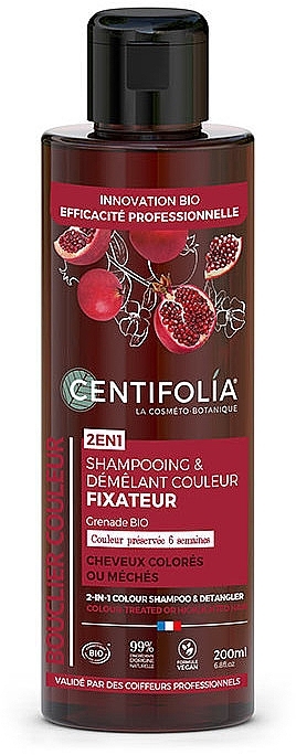 Centifolia 2in1 Colour Shampoo & Detangler - Cremeshampoo — Bild N1