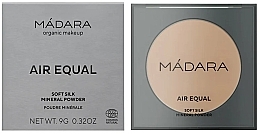 Mineralischer Kompaktpuder - Madara Cosmetics Air Equal Soft Silk Mineral Powder  — Bild N1