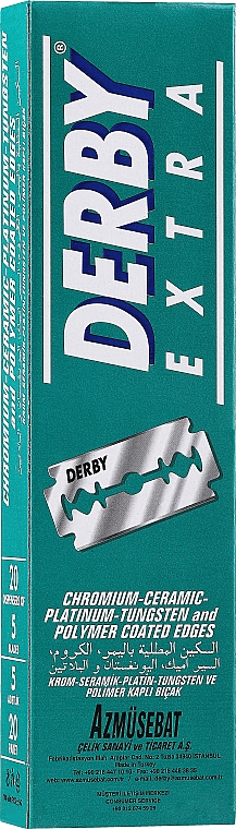 Ersatz-Rasierklingen 100 St. - Derby Extra Double Edge Razor Blades — Bild N1