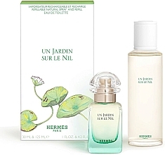 Düfte, Parfümerie und Kosmetik Hermes Un Jardin sur le Nil - Duftset (Eau de Toilette 125ml + Eau de Toilette 30ml) 