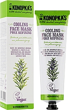 Kühlende Gesichtsmaske zur Verengung der Poren - Dr. Konopka's Cooling Face Pore Refining Mask — Bild N2