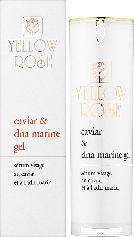 Anti-Aging und regenerierendes Gesichtsserum mit Kaviarextrakt und Marine DNA - Yellow Rose Caviar & Marine DNA Gel — Bild N2