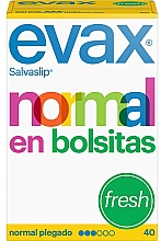 Düfte, Parfümerie und Kosmetik Slipeinlagen 40 St. - Evax Salvaslip Normal Fresh