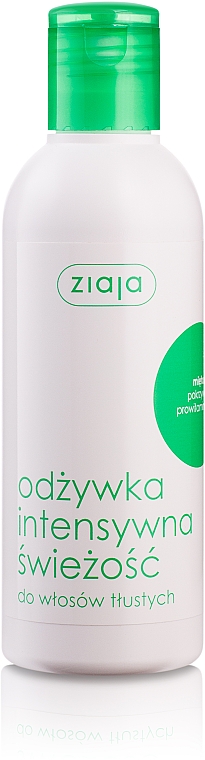 Feuchtigkeitsspendende Haarspülung mit Minze für fettiges Haar ohne Ausspülen - Ziaja Conditione Mint  — Bild N1