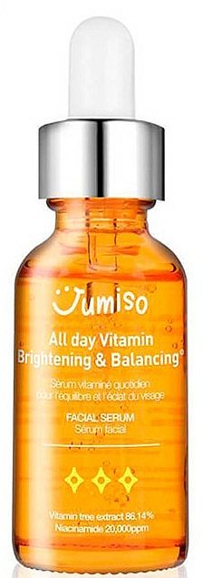 Aufhellendes Gesichtsserum mit Vitaminen A, B, C und E - HelloSkin Jumiso All Day Vitamin Brightening & Balancing Facial Serum