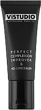 Düfte, Parfümerie und Kosmetik Foundation & Concealer - ViSTUDIO Perfect Complexion Improver & HD Concealer